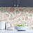 Accringt Peel & Stick Floral Roll