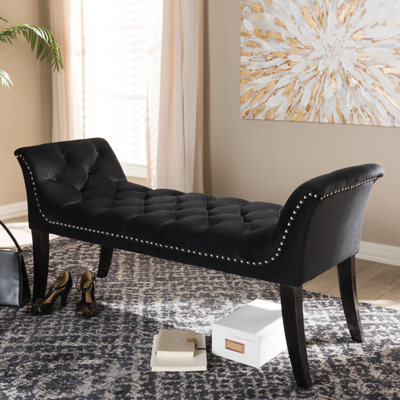 Banc en bois Micayah Luxe