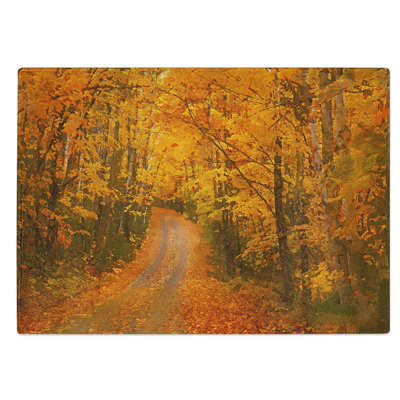 Glass Heading into The Forest in Abstract Chopping Board
