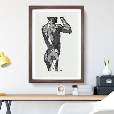 Anatomical Study of a Man Vol.1 by Reijer Stolk - Picture Frame Painting
