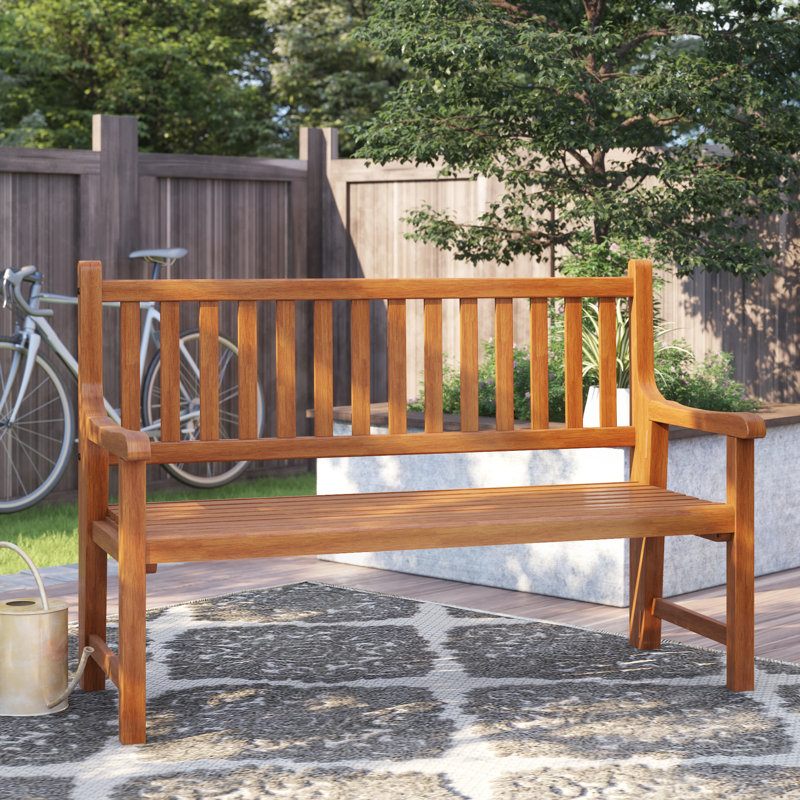 St Andrews Wooden Traditional Bench, 91 H x 45 L x 144cm W