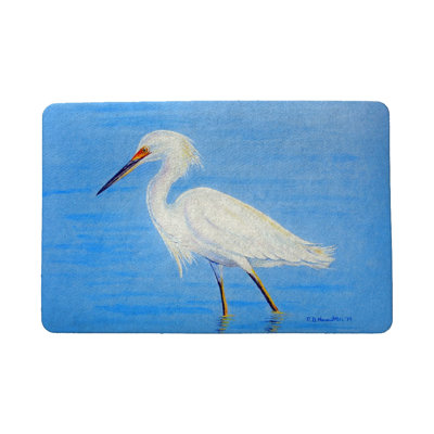 Tapis de porte pour l’extérieur anti-dérapant 18 po x 26 po aigrette Lossett