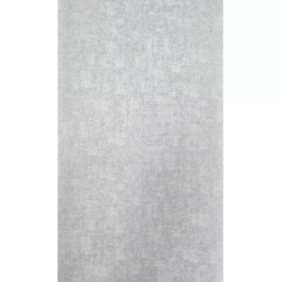 Papier peint texturé moderne gris clair en faux fil tissé