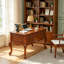 Solid Wood Writing Desk