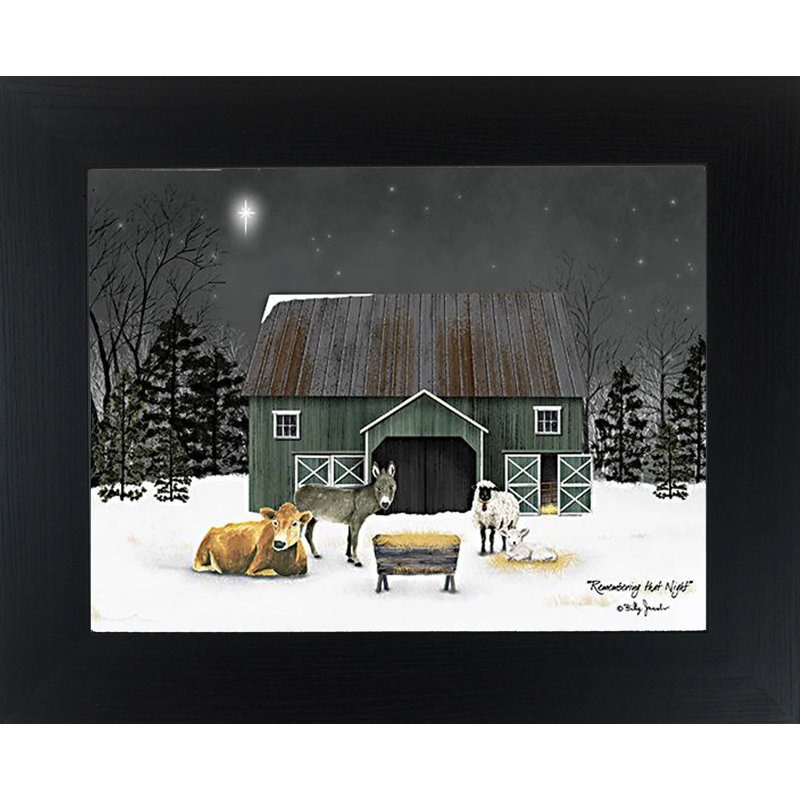 Remembering The Night Billy Jacobs Nativity Winter Art