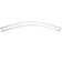 48'' Curved Fixed Shower Curtain Rod