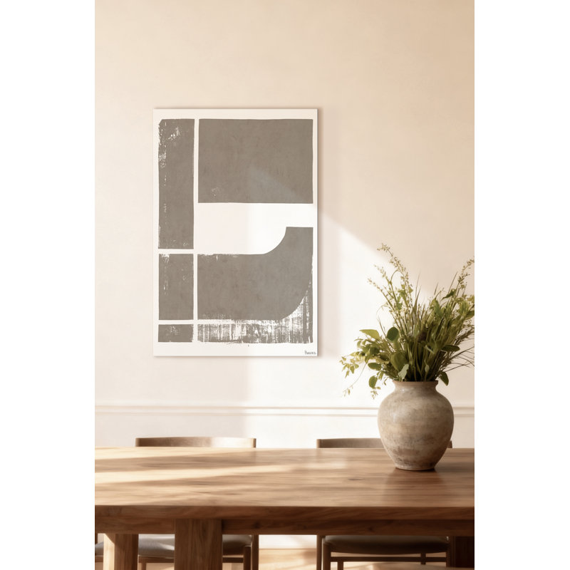 «Divided Fields», reproduction sur toile tendue, H 18 po x l 12 po