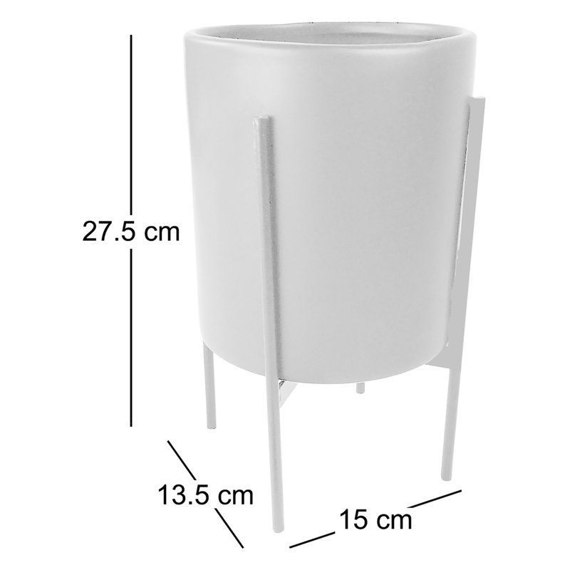 Jett Ceramic Pot Planter