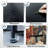 4 Drawer Dresser for Bedroom, Narrow Chest of Drawers, Wooden Top and Study Iron Frame 18"x37.5"-(WxH)