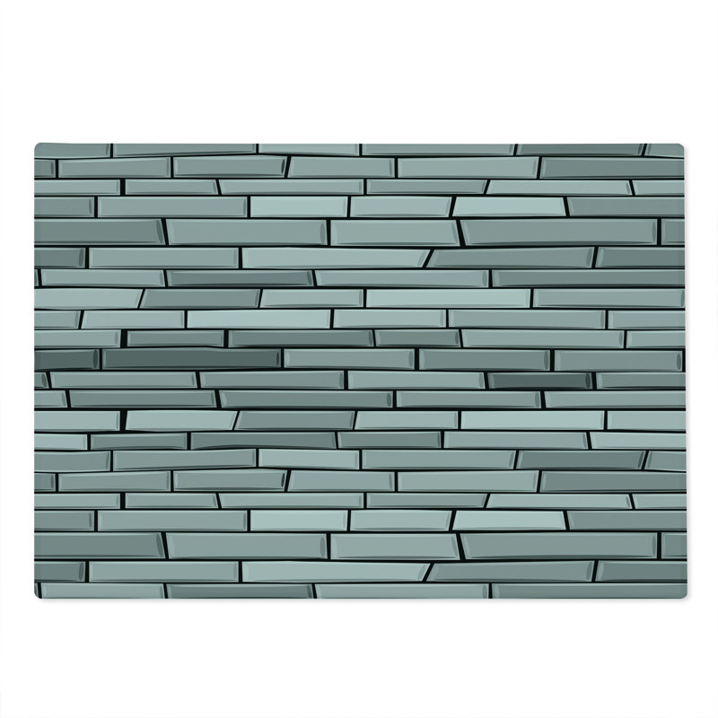 Planche à découper gris Ambesonne