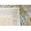 Tapis bleu/brun floral Geis-799493115
