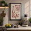 Sushi and Sake Typography - Wrapped Canvas-90218197-90218210