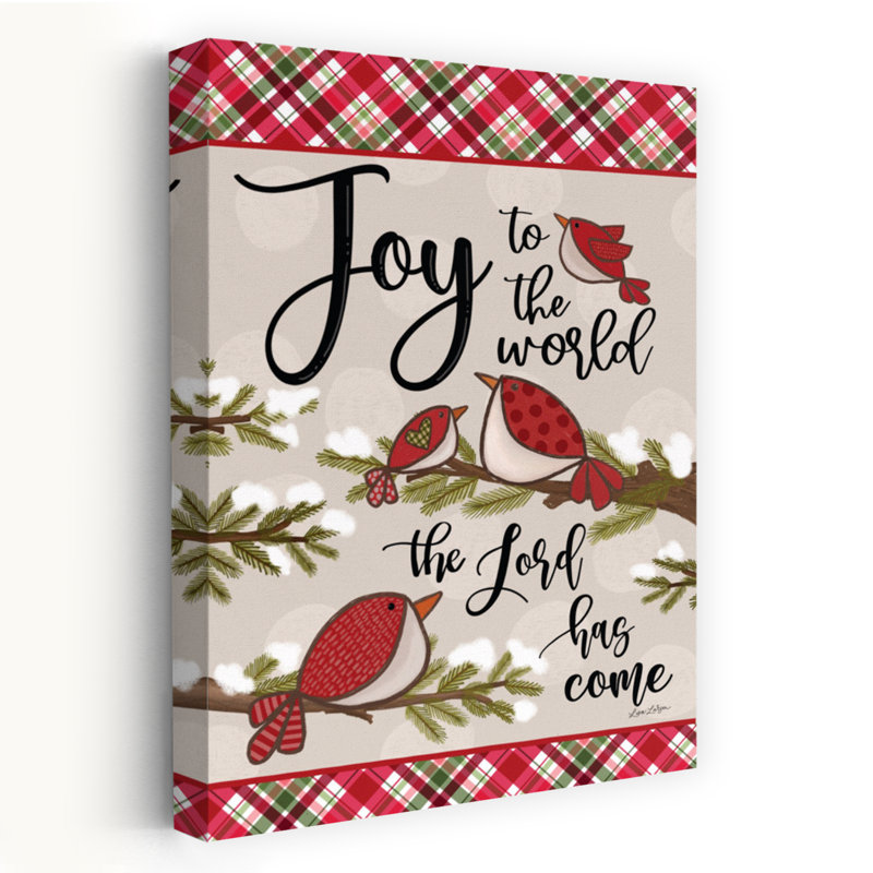 Jo To The World Birds by Lisa Larson - Wrapped Canvas Print, 45.72cm H x 30.48cm W