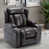 Dark Brown Faux Leather