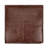 Sheffield 18"W Genuine Leather Boho Square Pouf in Brown-428250550