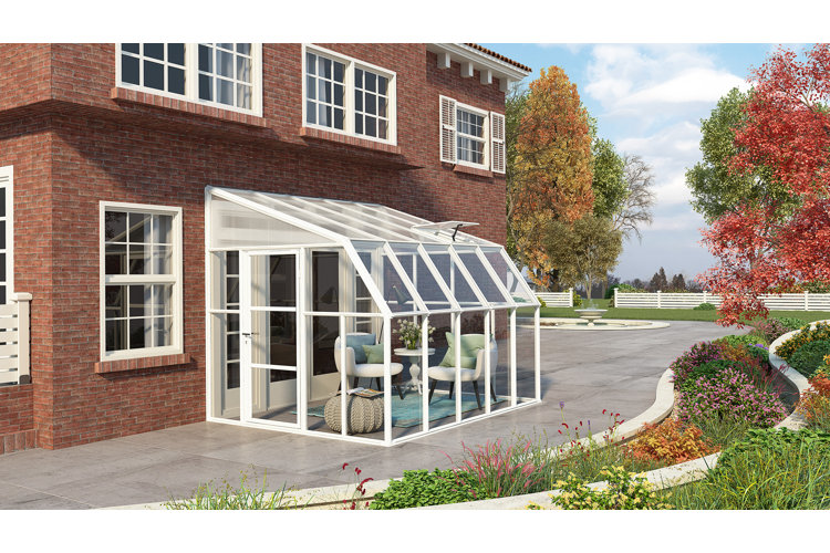 solarium on the outside of a house