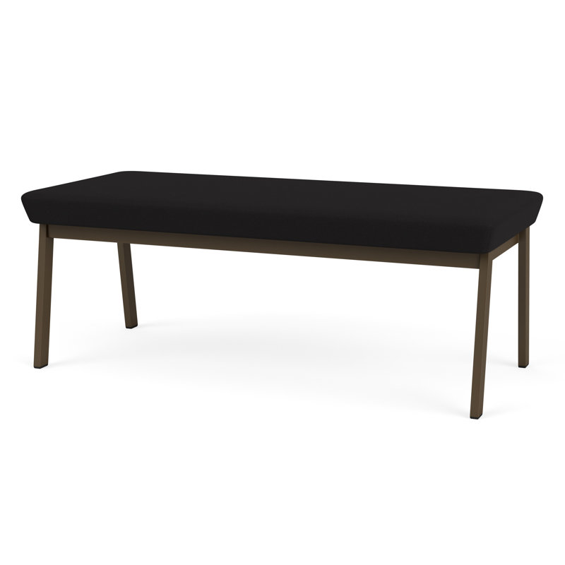 Banc en métal Newport, Bronze, Visite libre noire