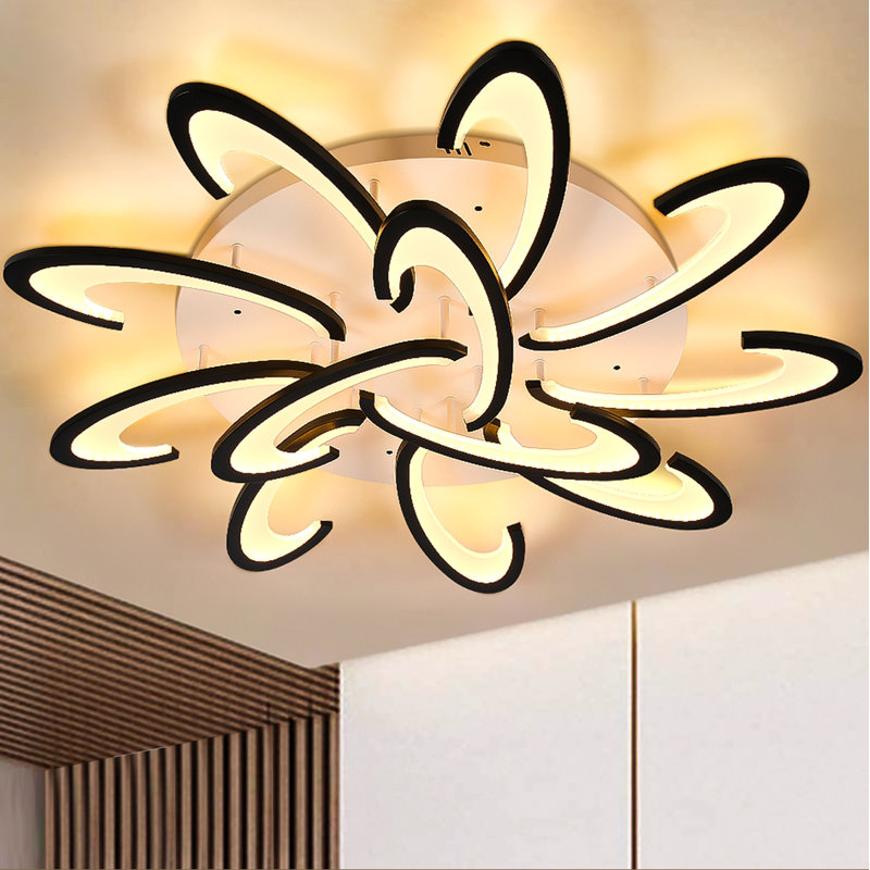 Brahim 12 - Light Geometric Chandelier