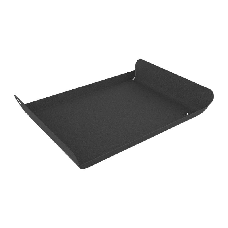 Alto Steel Decorative Tray, Anthracite