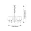 Devi 5 - Light Shaded Chandelier-326760270