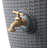 Wicker Rain Barrel, 50 Gallon-88917544