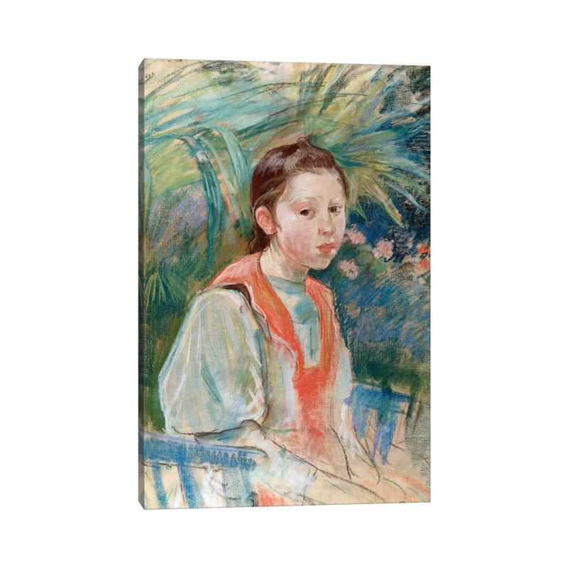 Martha Givaudan, 1892 1 Piece Wrapped Canvas Painting, 20.32 cm H x 30.48 cm W