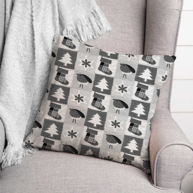 Reversible Throw Pillow