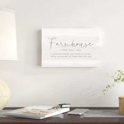 " Farmhouse Welcome Home "
