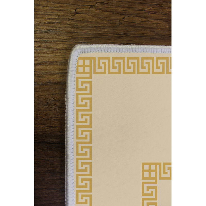 Eco-Friendly Polyester Carpet, 3.9 x 5.9 ft | Antibacterial, Non-Slip PVC Dot Underside, Machine Washable | Digital Print Design, 650 g/m², 0.2 in Pile Height | Perfect for Living Rooms, Bedrooms & Play Areas