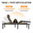 Adjustable Bed Frame With 12" Memory Foam Mattress - Zero Gravity, Massage & Anti-Snore Features, App & Wireless Remote, USB Ports Included-964623192