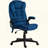 Velvet High Back Vibrating Massage Office Chair-751682814-751682813