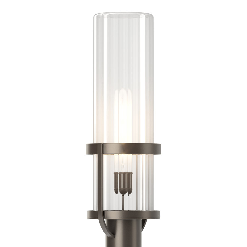 Alcove 1-Light 22.4" H Hardwired Lantern Head, Transparent, Coastal Dark Smoke