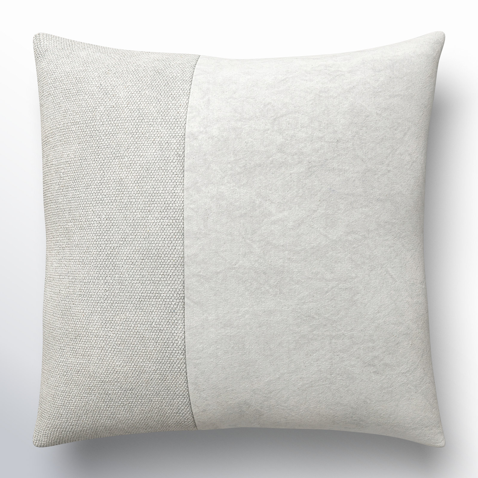 Janesa Cotton Throw Pillow, Down, 20" x 20"