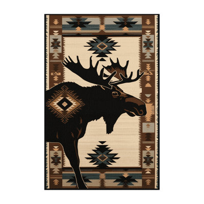  Tapis lavable orignal du sud-ouest