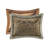 Comforter Queen, Medallion Weave, Rich Blue & Soft Brown, , Oversized, Includes Comforter, Shams, Euro 3 Decorative Pillows, Adjustable Bed Skirt For Queen Bed, Pattern In Comprises-121394233