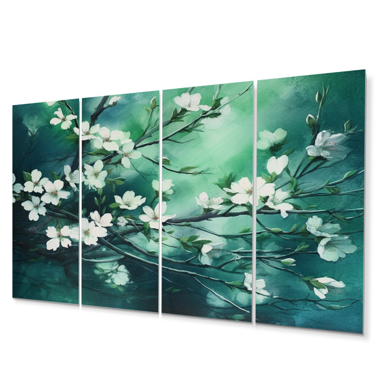 Plants & Flowers Wall Decor on Metal
