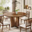Round Unfinished Dining Table-763694922
