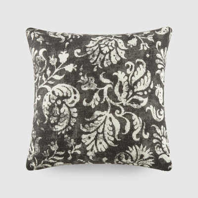 Cotton Throw Square Pillow Cover & Insert