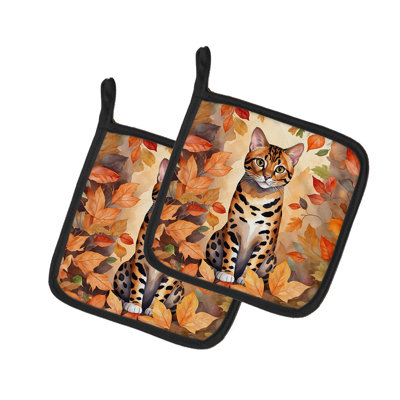 Paire de poignées pour chat Bengal