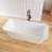 Forma 67'' Freestanding Tub Solid Surface Deep Freestanding Soaking Bathtub