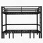 Lit superposé coulissant polyvalent en métal avec rails de sécurité, idéal pour une utilisation polyvalente et un sommeil confortable dans n'importe quelle chambre à coucher-1693994952
