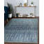 Tapis transitionnel bleu Refin Marrakech