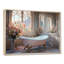 «Bathroom Ethereal Glow III» - Impression sur toile encadrée pour salle de bain-91459751-91459752