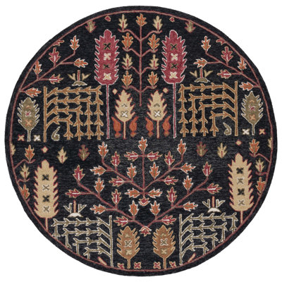 Donnett Southwestern Hand-Tufted Wool Area Rug