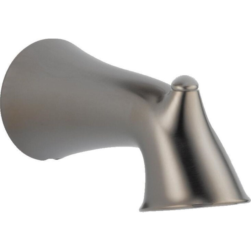 Garniture de bec de baignoire murale Lahara, Acier inoxydable Brilliance