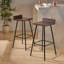 Tabouret de bar avec surfaces non poreuses