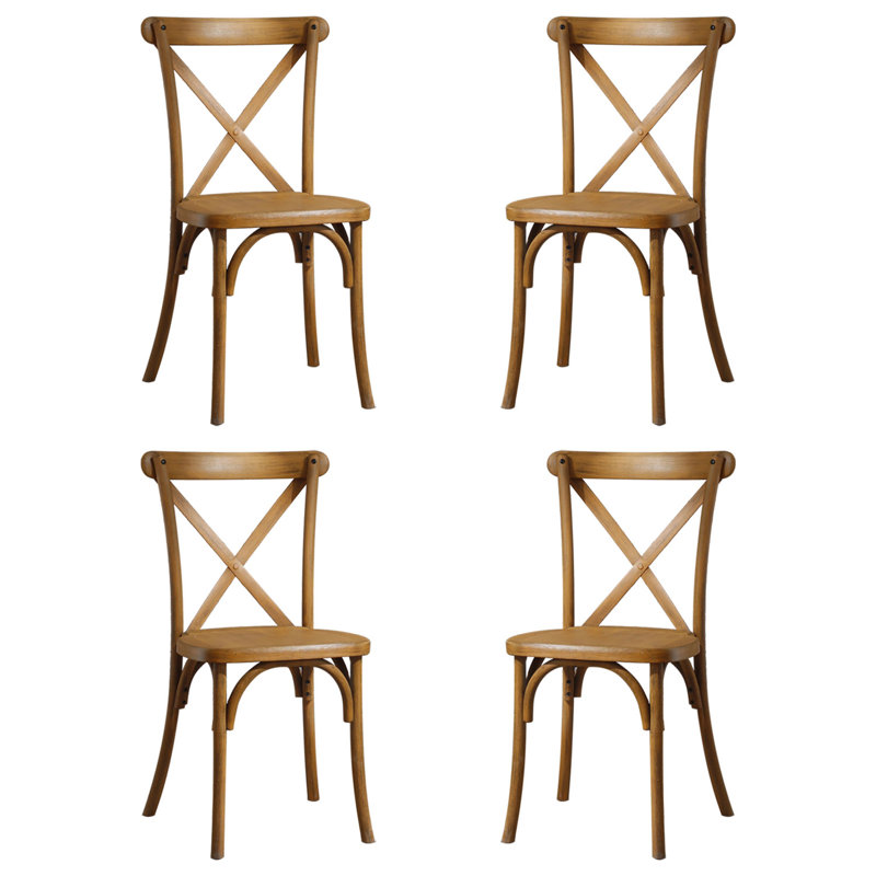 Chaises de salle à manger Dinardi, Naturel, 4