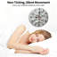 Horloge murale moderne blanche