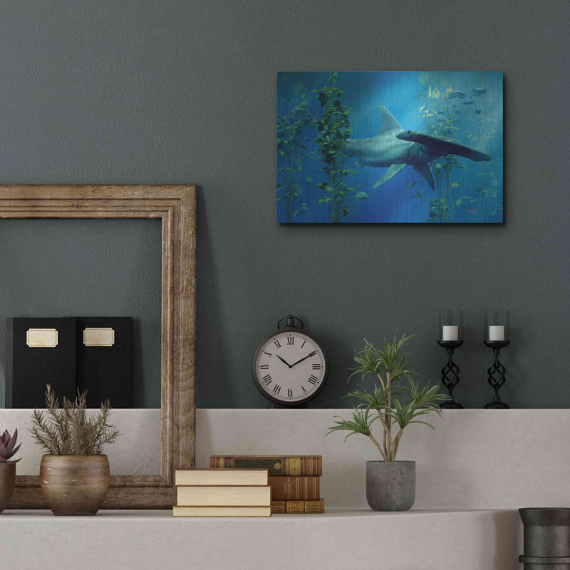" Hammerhead " by Daniel Eskridge, 12" H x 16" W