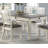 Antique White Finish Dining 7Pc Set Table